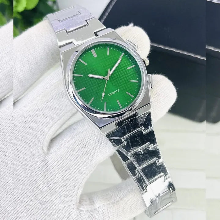 Quartz Movement Stainless Steel Chain Watch